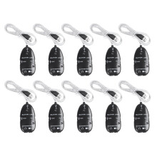 10X Chitarra A USB Cavo di Collegamento 'Interfaccia Adattatore / PC CD Recording Studio Laptop