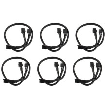 6X Bloc D'Alimentation 8 Broches à Double Câble D'Alimentation Modulaire PCIe (6 + 2) Broches pour EVGA Supernova G2