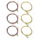 6 Sets of 6 Guitar Strings Replacement Steel String for Acoustic Guitar Guitar Changing Tool 1