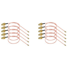 Cavo Connettore SMA da 10 Pezzi Femmina Un UFL/U.FL/IPX/IPEX RF O NESSUN Connettore Adattatore Coassiale Assemblea RG178 Cavo Un Spirale