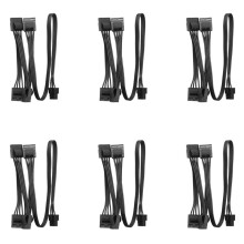 6X Câble de Puissance Modulaire 6Pin à 4 Câble 6Pin à 4 IDE pour RM1000X RM850X RM750X RM650X RM550X Modulaire