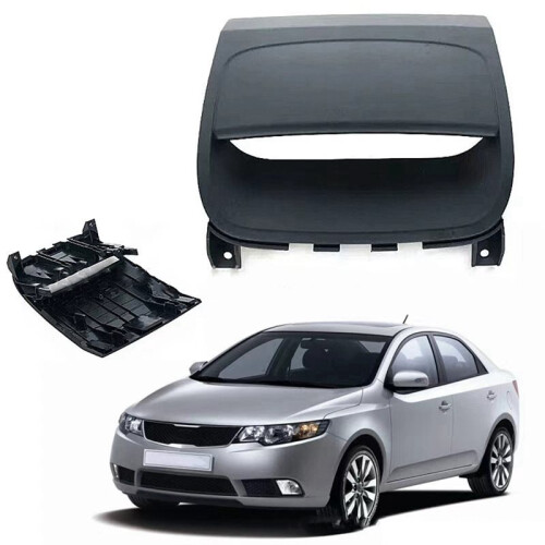 For  Forte Cerato 2009-2017 Electronic Clock Trim Panel CD Frame Upper Trim Panel Center Cover 2