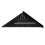 7-Inch Aluminum Rafter Square Protractor Multi-Angle Ruler Black 16