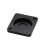 Brushed Aluminium Black Blank Spacer Wall Faceplate D-Series Chassis Mount Insert 3