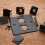 Brushed Aluminium Black Blank Spacer Wall Faceplate D-Series Chassis Mount Insert 5