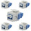 4X LC Fiber Optic Adapter LC to LC Duplex Multimode 10GB F/F  Coupler for Wall Plates, Patch Panels 2