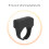 Rechargeable Bluetooth Ring Clicker for Phone Control, 25mAh, Black 5