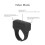 Rechargeable Bluetooth Ring Clicker for Phone Control, 25mAh, Black 9