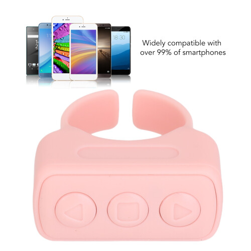 Pink Bluetooth Remote Control App Clicker, 8H Battery, 10m Range 2