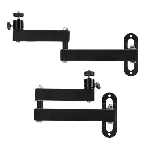 Support mural universel pliable 20-35cm en acier 1