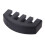 2X Rubber Mute Silencer 4/4 Violin Fiddle Slight Practice Black 4