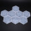 16 Pack Hexagon Silicone Coaster Molds Silicone Resin Mold, Epoxy Molds for Casting with Resin, Concrete, Cement 3