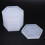 16 Pack Hexagon Silicone Coaster Molds Silicone Resin Mold, Epoxy Molds for Casting with Resin, Concrete, Cement 4