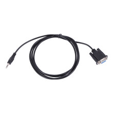 2X DB9 9 Poliges VGA Buchsen Kabel, DB 9 Buchse Auf TRS 3,5 mm Klinken Stecker (1/8 Zoll) TRS Stereo Stecker