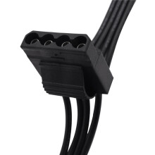 6X IDE 4Pin Modulares Power Netzteil Kabel für RM1000X RM550X 650X 750X 850X 6Pin Bis 4 IDE Kabel