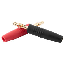 12Pcs 4mm B7 24 Karat Vergoldet Musical Lautsprecherkabel Draht Pin Bananenstecker