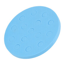 Porte-tubes en mousse bleu Ă 15 emplacements pour tubes de 1,5 mL