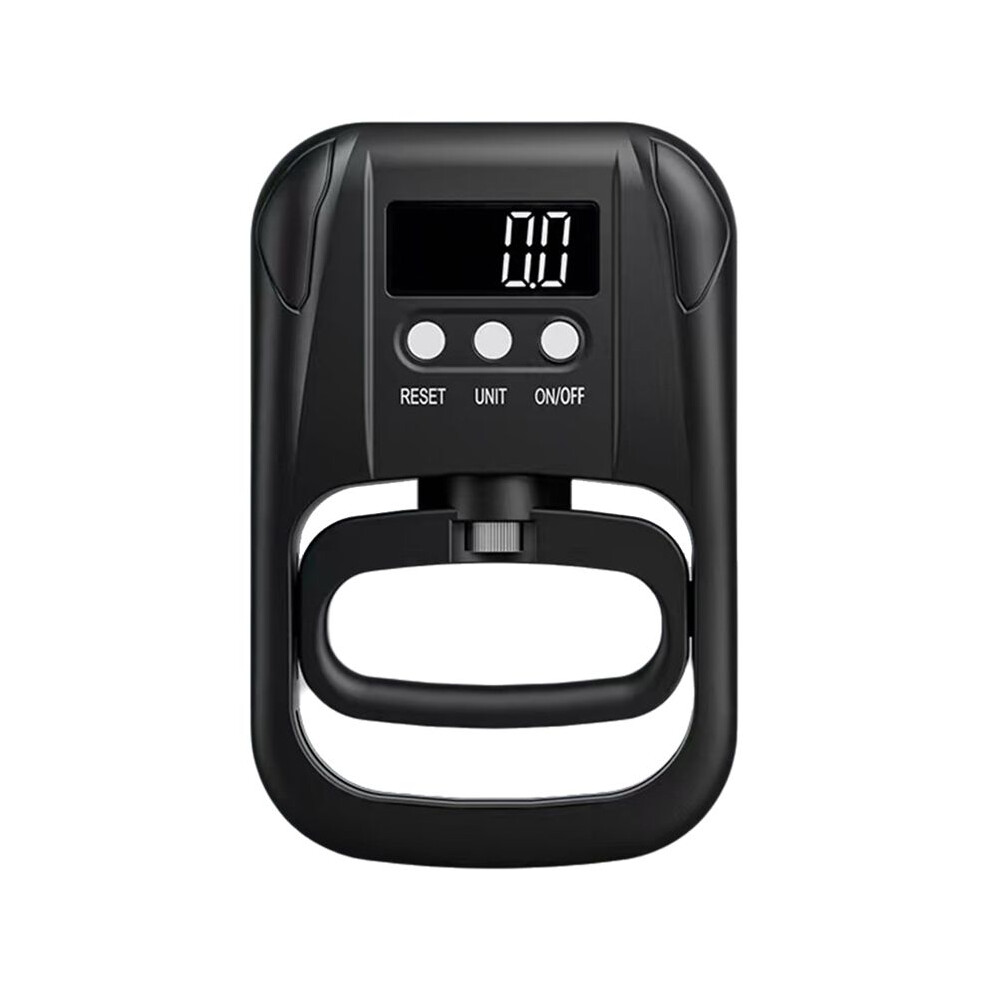 Black Digital Hand Dynamometer Hand Grip Strength Trainer Usb Rechargeable Grip Strengthener Hand Exerciser Meter