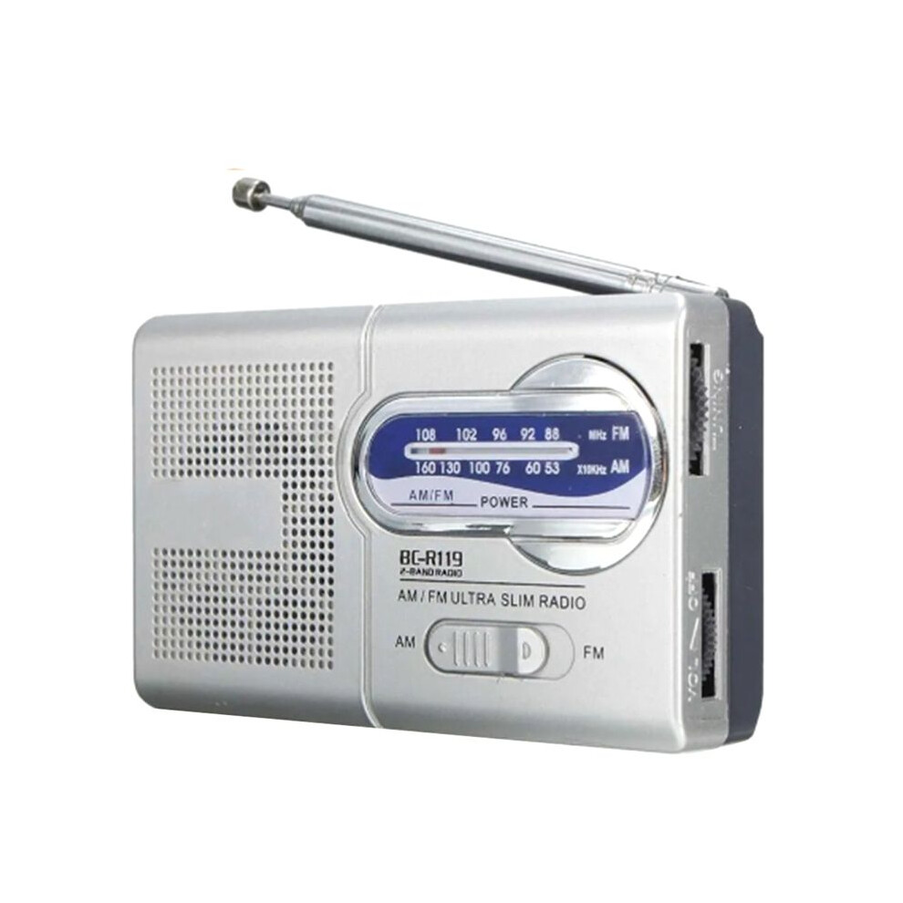 Portable Am/Fm Radio Bc-R119 Excellent Reception Ideal For Emergencies Outdoor Activities And Home Use 4712976372048