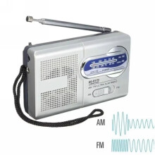 Portable AM/FM Radio BC-R119 Excellent Reception Ideal for Emergencies Outdoor Activities and Home Use