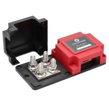 Boîtier de Distribution D'Alimentation 400 A CC 48 V avec 8 Bornes de 9,5 mm (3/8 Pouces) pour Voiture, Camping-Car, Camion, Yacht, Bateau, Hors