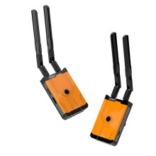 500M Draadloze -Compatibele Extender Ondersteunt Één-op-Veel-Scenario'S en Zorgt voor een Lage Latentie voor Tv/DSLR/Projector/Laptop (EU)