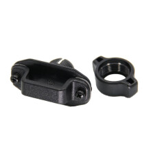 17 mm Runde Kugel-Autohalterung, Universelles Autohalterungszubehör für Walkie-Talkie-Geräte, Einfache Installation, Saugnapf B