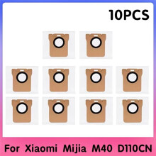 Lot de 10 Sacs à Poussière Compatibles avec pour Mijia M40 D110CN, Pièces de Rechange, Accessoires, Consommables