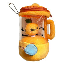 Fruit Juicer Rotating Plush Toy Funny Drawstring Rotating Stuffed Juicer Plush Toy Keychain Backpack Decoration Gifts,B