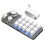 15 Keys 3 Knobs Programmable Keyboard,  Hot Swappable Numpad, Gaming Keyboard with Memory Function White 1