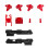 New Shell Replacement Accessories for CineFlow 5 FPV Drone Injection Molding Set Red 1