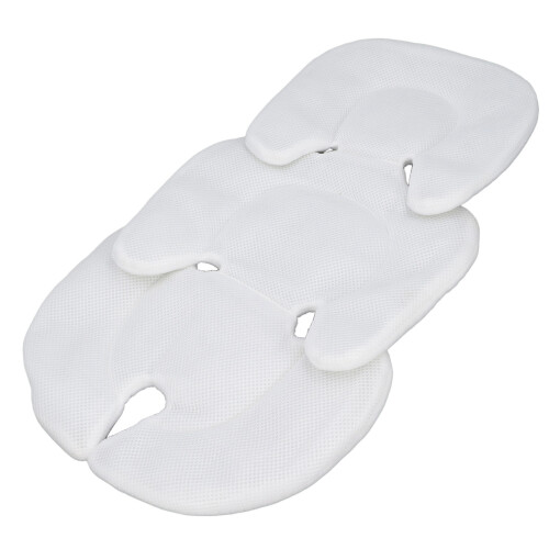 Universal Baby Pram Liner Insert Cushion 62x36cm White