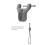 Maglink DIY Quick Magnetic Buckle Base with Lanyard for Width Shoulder Strap Wrist Strap Enhanced Secure Attachment 4