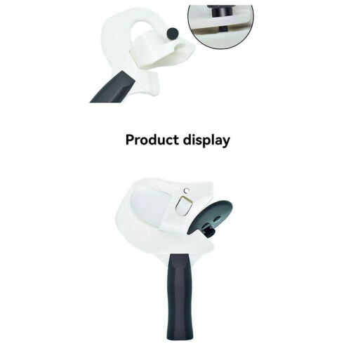 For Meta Quest 3/Quest3S Table Tennis Rackets Adapter Controller Handle Grip VR Gaming Accessories Single Left Hand One 1