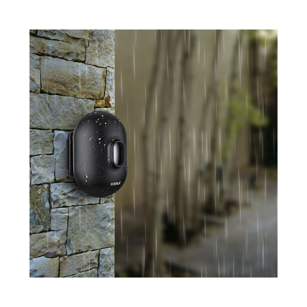 Kerui Dw9 Garage Alarms Wireless Driveway Welcome Burglar Alarms Waterproof Outdoor Pir Motion Sensor Detector Uk Plug 6031306939712