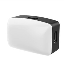 Lampe de Remplissage pour Selfie Portable, Magnétique, Mignonne, LED, Luminosité Réglable, pour Diffusion en Direct, pour Zhiyun