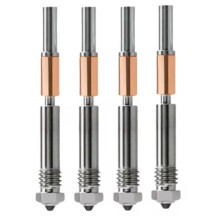 4 Peças de Impressão para Hotend para  P1P X1C P1S X1 X1E V4.0 Atualização Hot End Cabeça de Impressão Peças de Impressão 3D 0,2 mm