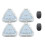 Highlight Led Warning Light Car Strobe Light Motorcycle Flash Led Anti-Collision Warning Lamp Remote Control 4 Light 2