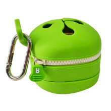 Bolsa de Armazenamento de Lixo Portátil Extensível de Silicone Macio para Pesca, para Equipamentos de Pesca Ao Ar Livre, Ferramentas de Acampamento,