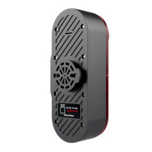Bicycle Tail Light Camera Recorder Waterproof Bike Warning Tail Light 1080P HD Continuous Recording 6H for Riding,B