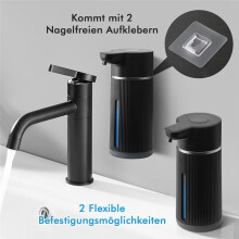 Automatische Zeepdispenser Elektrische Zeepdispenser Automatische Wandmontage met USB, Oplaadbaar voor Badkamer, Keuken B