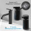 Automatic Soap Dispenser Electric Soap Dispenser Automatic Wall Mounting with USB, Rechargeable for Bathroom, Kitchen B 4