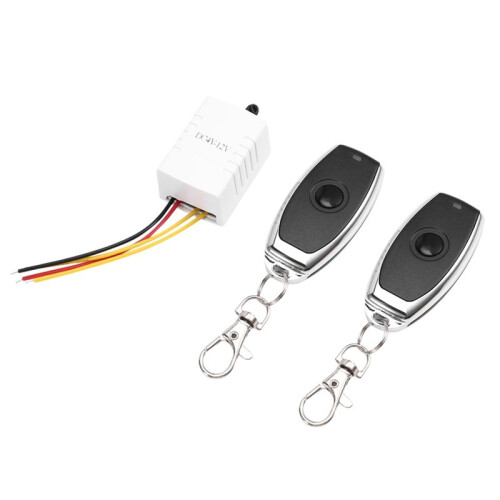 DC4V-12V 315Mhz RF Wireless Relay Remote Control One Key  Receiver Transmitter for Computer Auto Door Window