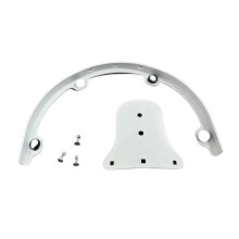 Supporto per Tom Supporto per Tom Hoop Supporto per Sospensione per Batteria Accessorio Hardware 10 Pollici Argento