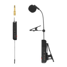 Wireless Saxophone Microphone System, Clip Instrument Microphone for Saxophones 1 Microphone