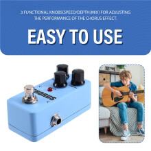 CHORUS Electric Guitar Effect Pedal FCH-2 Portable True Bypass Guitar Effector 3 Control Knobs Guitarra Effector