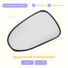 Car Reversing Mirror Lens Mirror Glass Lens with Heating for 2014-2018