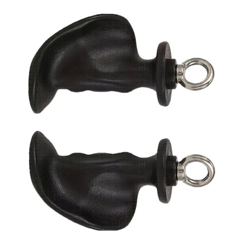 Fitness Lat Pull Down Bar PP Material Single Ring Pulley Cable Machine Attachments Gym Handle Wrist Workout Equipment 1