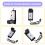 EQ-7545PRO Akustisk Gitarr EQ Piezopickup Förförstärkare 4-Bands Akustisk Gitarr Piezopickup 7
