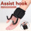 2PC Fitness Power Hook Pull-Ups & Hard Pull Training Anti-Fall Helper Injury-Free  Support Training Equipment 2